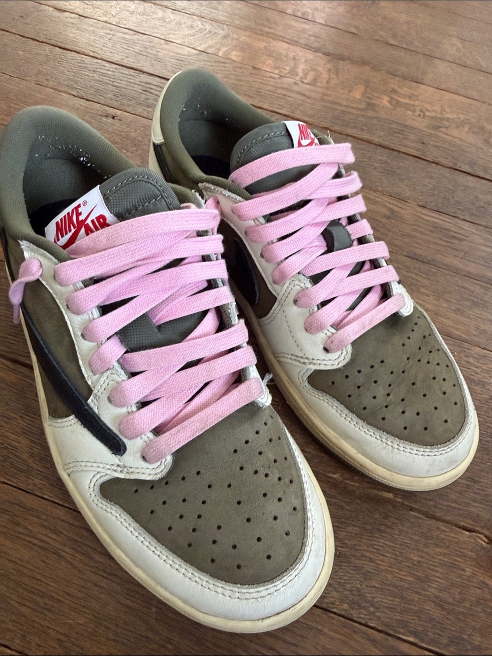 Travis Scott x Air Jordan 1 Retro Low OG SP 'Reverse Olive / Medium Olive'